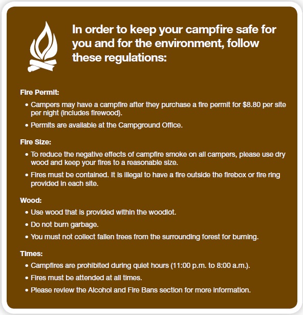 Four Camp Rules