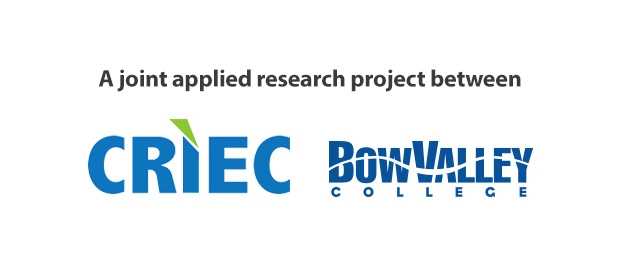 A joint applied research project between CRIEC and Bow Valley College